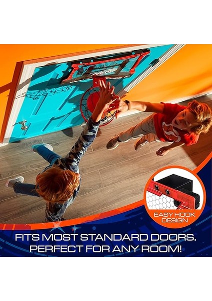 Basketball Hoop Set - Pro Hoop Mini Hoop Set With Mini Basketball - Steel Rim Great For Dunking - Over The Door Basketball Hoops modelleri