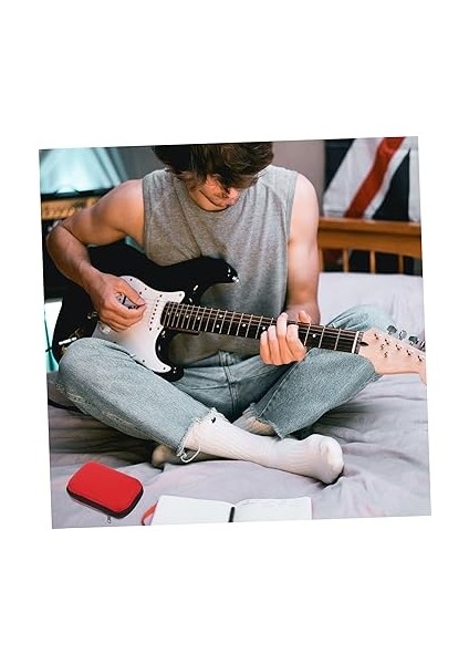 4ADET Gitar Pena Saklama Kutusu Seyahat Için Pratik Organizatör Kılıfı Dayanıklı Zipperli Tasarım ile Gitar ve Müzik Aletleri Için Uygun Depolama Çözümü fiyatları