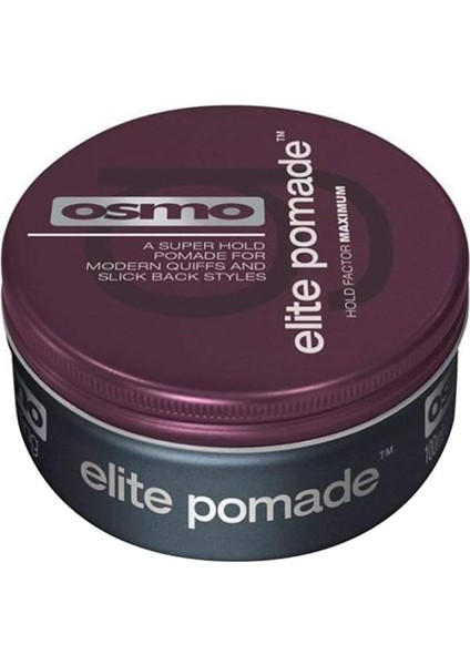 Elite Pomade Güçlü Tutucu Parlak Şekillendirici Wax 100ML