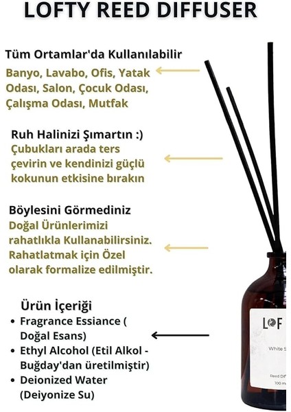 Pudra Bambu Çubuklu Oda Kokusu 100 ml modelleri