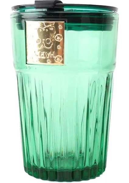 Adet Zümrüt Yeşil Cam Kupa Bardak Kahve Meşrubat Tatlı Kokteyl Bardağı Yeşil 470 ml indirimleri