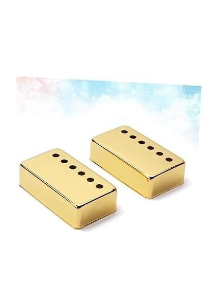 6 Delikli Manyetik Kılıfı Seti - Altın Rengi Elektrik Gitarlara Uygun Çizilmeye Dayanıklı ve Zarif fırsatları