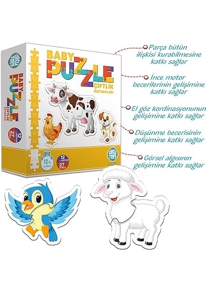 Toys Baby Puzzle Çiftlik Hayvanları fiyatları