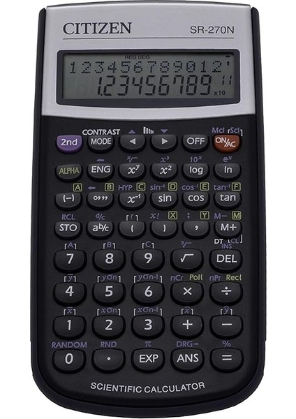 SR-270N Bilimsel Hesap Makinesi, Siyah modelleri