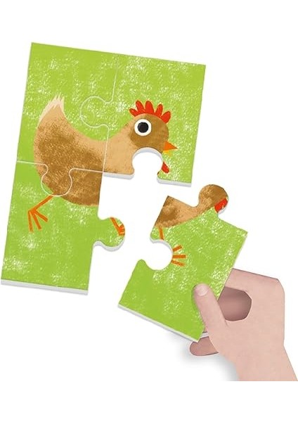 Puzzle 8+1 Farm (2-5 Yaş) IT20867 modelleri