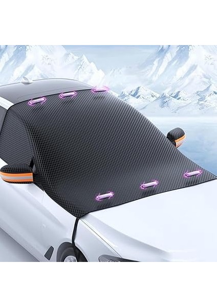 Manyetik Oxford Kumaş Araç Kar Brandası Araç Güneşlik Araç Koruyucu Araç Ön Cam Don Branda indirimleri