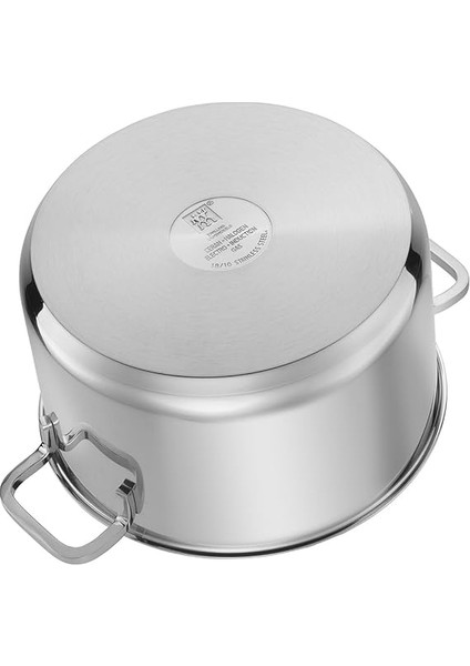 Quadro Tencere Seti, Paslanmaz Çelik ve Cam, Metalik Gri fırsatları