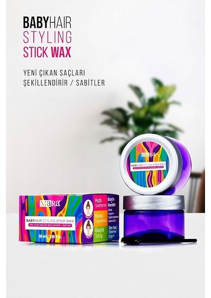 Yenı Cıkan Sac Sekıllendırıcı/babyhaır Stylıng Stıck Wax 50 ml fırsatları