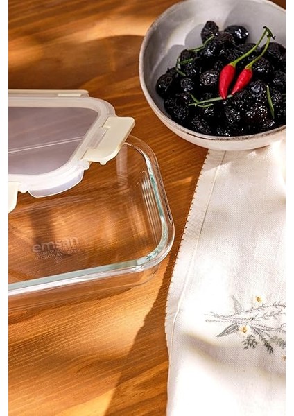 Soft 640 ml Borosilikat Saklama Kabı fiyatları