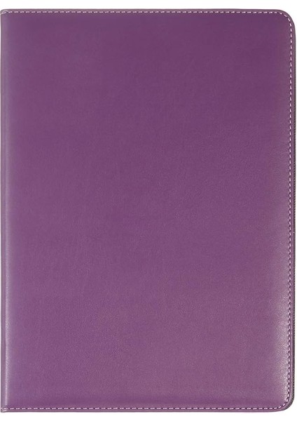 501-5 Sekreterlik/sekreter Tablası/sekreter Notluğu A4 Suni Deri Notluk Dosyası, Lila, A4