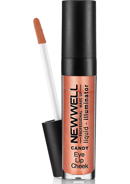 Well Lıquıd Illumınator Aydınlatıcı Allık 3 In 1 - Candy