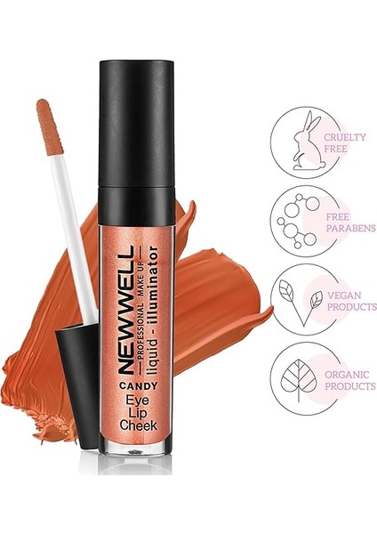 Well Lıquıd Illumınator Aydınlatıcı Allık 3 In 1 - Candy fiyatları