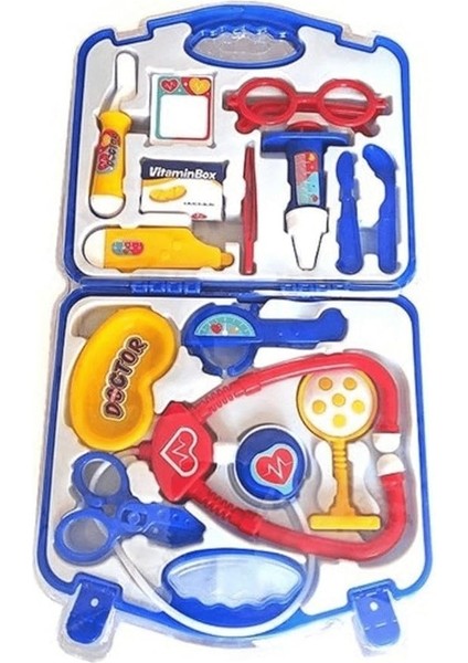 Oyuncak Erkek Çantalı Doktor Seti