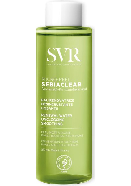 Sebiaclear Micro-Peel Smoothing Renewal Water 150ML