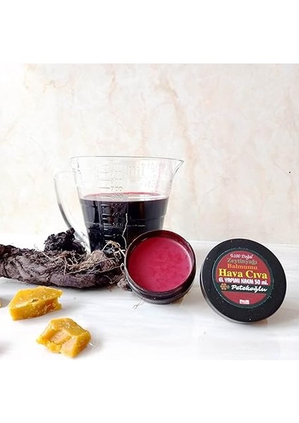 (50ML) Elyapımı Havaciva Otu Kremi Balmumu Zeytinyağı Hava Civa Otu Kökü Kremi Merhemi Yanık Pişik Kremi fırsatları