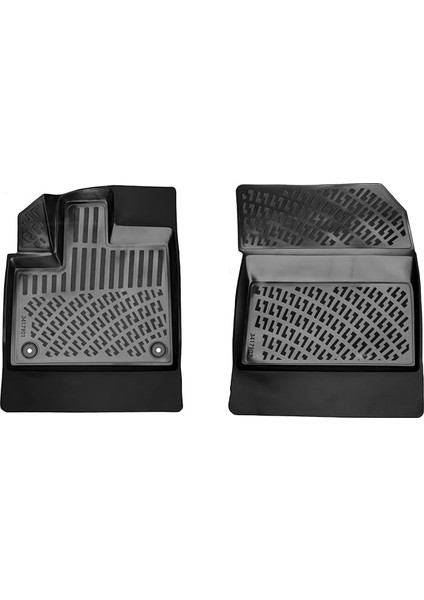 Fiat Doblo Panelvan (2 Parça) 2023 Sonrası Uyumlu 3D Havuzlu Paspas