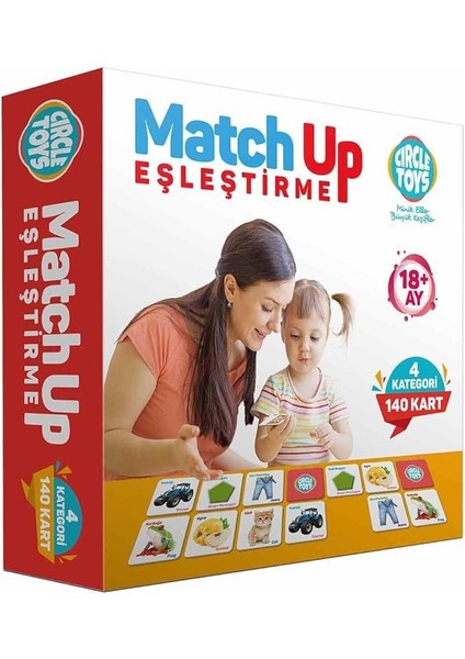 Toys Match Up Eşleştirme Kartları Eğitici Geliştirici Oyun Eşleme Kart