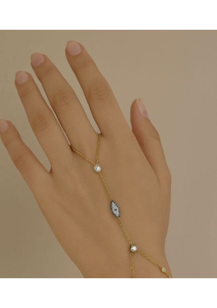 Şahmeran El Zinciri Kadın Taşlı