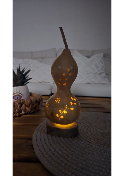 Çiğ Damlası Kabak Lamba Mini Mumluk fiyatları