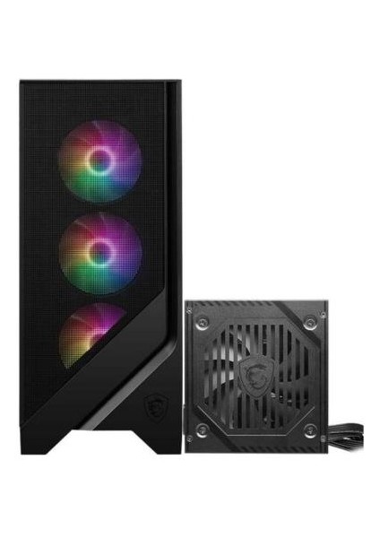 Msı Mag Forge 120A Airflow B65 Argb Fanlı 650 W Atx Oyuncu Kasası Outlet