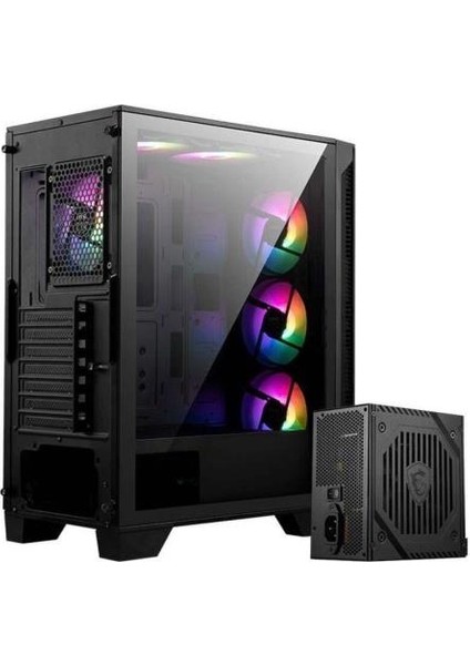 Msı Mag Forge 120A Airflow B65 Argb Fanlı 650 W Atx Oyuncu Kasası Outlet indirimleri