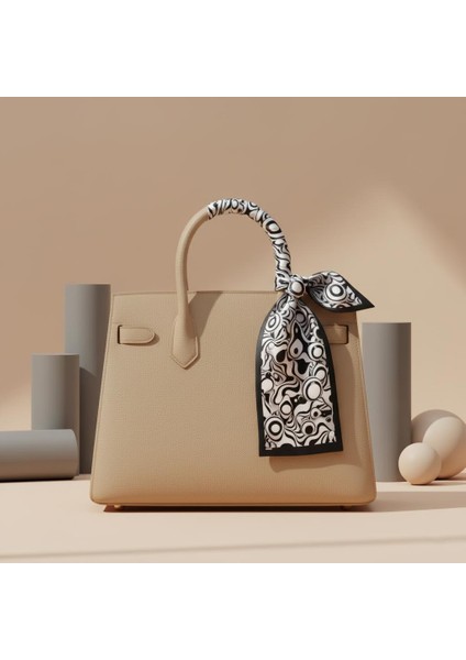 Optik Dalga Desenli Bandana Fular fiyatları