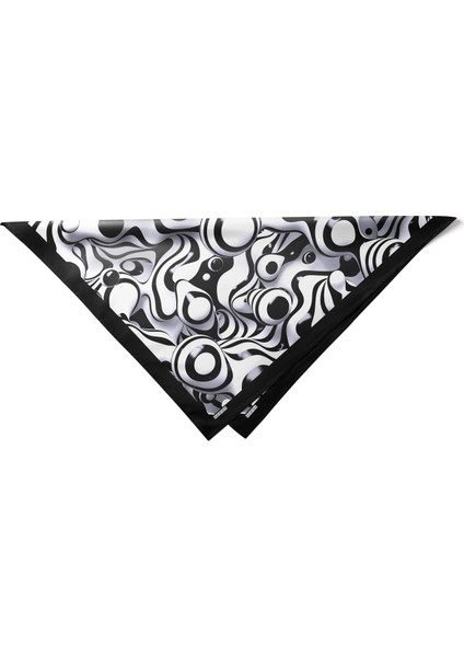 Optik Dalga Desenli Bandana Fular indirimleri