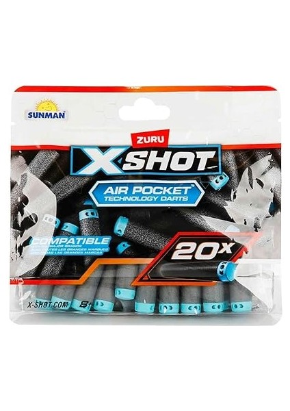 Excel 20’li Yedek Sünger Dart Paketi - Ekstra Atış Gücü ve Uzun Süreli Eğlence Için Dayanıklı Yedek Dartlar fiyatları