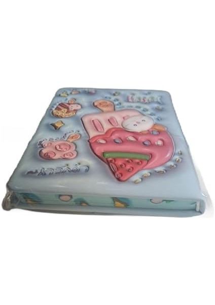 Kız Erkek Çocuk Defter Dondurma Temalı Icecream Kabartmalı Pofuduk Günlük Anı Defter 3D Çocuk Defteri Hediyelik fiyatları