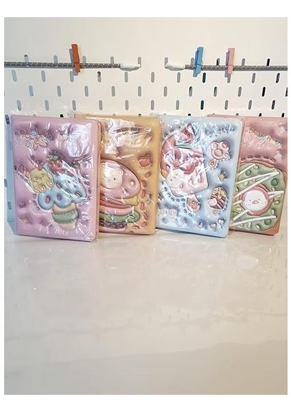 Kız Erkek Çocuk Defter Dondurma Temalı Icecream Kabartmalı Pofuduk Günlük Anı Defter 3D Çocuk Defteri Hediyelik fırsatları