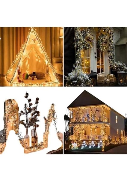 Işık 10 Metre Gün Işığı Parlak ve Doğal Ağaç Süsleme fırsatları