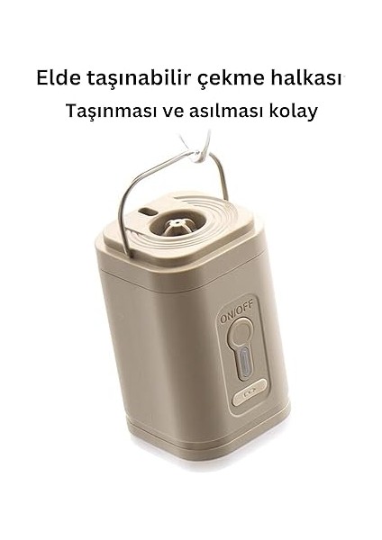 Kablosuz Elektrikli Hava Pompası, Type-C Şarjlı, Şişirme ve Söndürme Için 5 Başlıklı fırsatları
