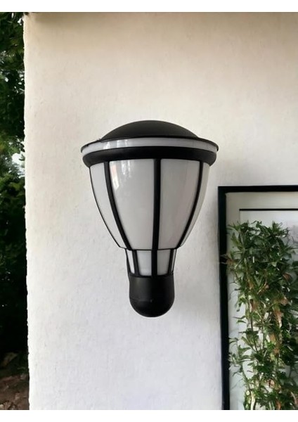 Zita Kupa Bahçe Duvar Aplik Aydınlatma E27 Duy Siyah / 231 indirimleri