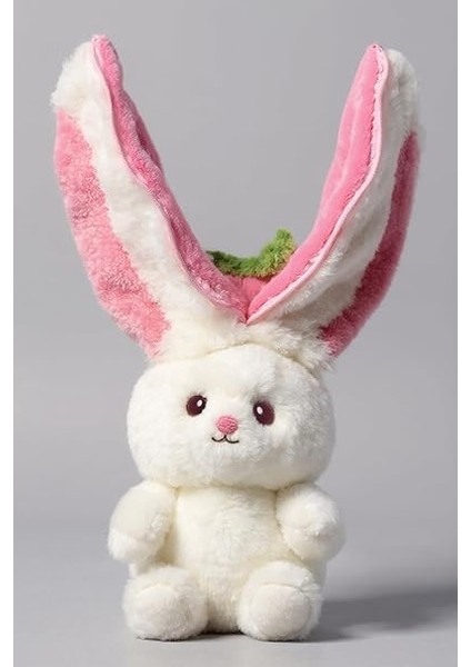 Çilek Tavşan Peluş Oyuncak | Meyve Formundan Çıkan Sürpriz Arkadaş | Yumuşacık Uyku Dostu & Özel Hediye (Pembe) fiyatları