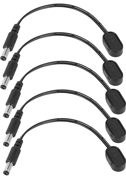 Gitar Pedal Güç Kablosu 9V Pil Kip Konnektörü Adaptörü Gitar Efekti Pedalları Için 17 cm Kabloya Sahip Pedallar Dünya Çapında Uyumluluk Saf Akım Gürültüyü En Aza Indirir indirimleri