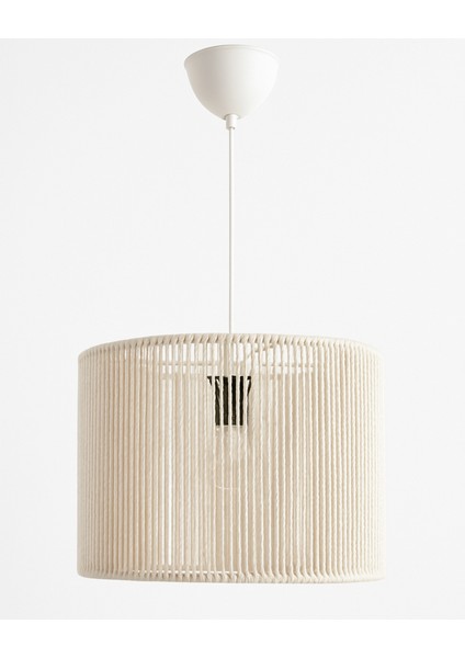 El Yapımı Bej Pamuk Makrome Bohem Modern Avize / Salon ,yatak Odası ,oturma Odası,ofis,mutfak,balkon fırsatları