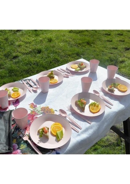 Çantalı Piknik Seti (Pembe) modelleri