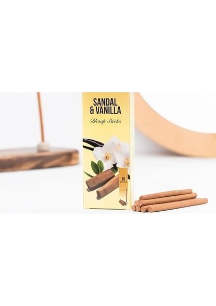 Dhoop Sticks Çubuk Tütsü 3 Kutu, 30 Adet + Altlık - Doğal ve Organik - Tahta Çubuk Şeklinde, Yoğun ve Uzun Süre Kalıcı Doğal Taze Aromalı Premium Tütsü (Large, Birim, 30) fiyatları