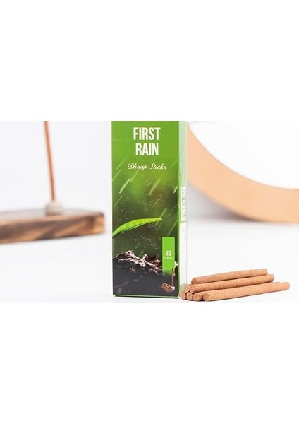 Dhoop Sticks Çubuk Tütsü 3 Kutu, 30 Adet + Altlık - Doğal ve Organik - Tahta Çubuk Şeklinde, Yoğun ve Uzun Süre Kalıcı Doğal Taze Aromalı Premium Tütsü (Large, Birim, 30) fırsatları
