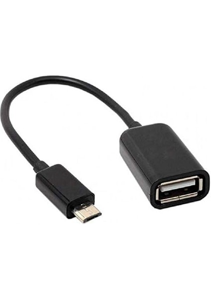 Micro USB To USB Çevirici Dönüştürücü Otg Klavye Mouse Flash Bağlantı Kablosu