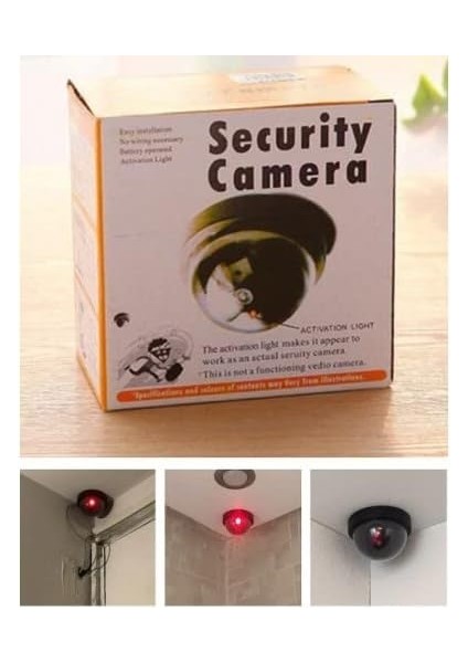 Sensörlü Caydırıcı Dome Sahte Güvenlik Kamerası fiyatları