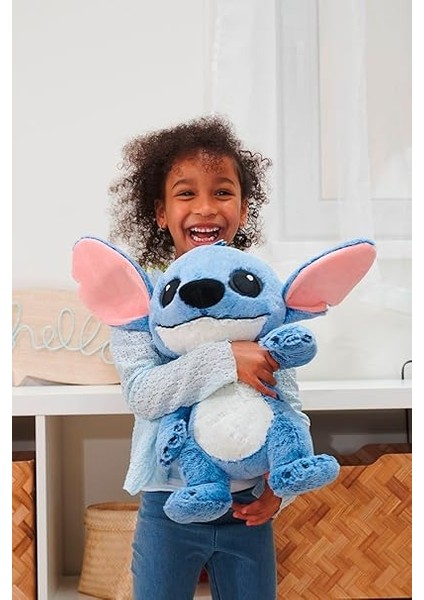 Disney Stitch Live Peluş, Özel Kumaş Tasarımı, 41 Cm, Ayakta Durabilme fiyatları