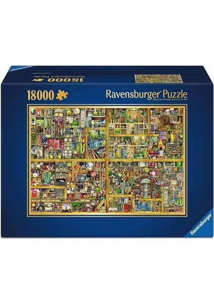Puzzle, Bookcase, 18000 Parça