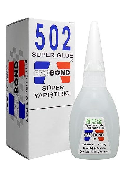 502 Süper Güçlü Japon Yapıştırıcısı 20 Gram