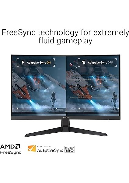 Tuf Gaming VG27VQ3B 27 Kavisli Fast Va Freesync 1920X1080 1ms 180HZ Dp HDMI mm Vesa 3 Yıl Elmb Sync, 90% Dcı-P3 Monitör fırsatları