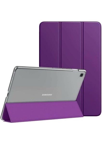 Galaxy Tab A9 8.7inç X110 X113 X115 X117 ile Uyumlu Kılıf Pu Deri Smart Standlı Case Mor fiyatları