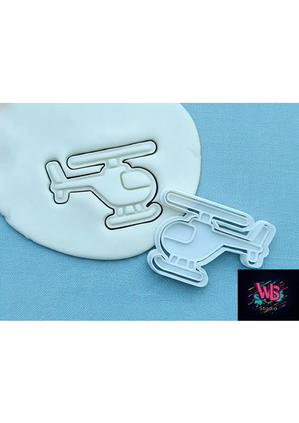 Helikopter Şeklinde Kurabiye Kalıbı ve Şeker Hamuru Şekillendirici fiyatları