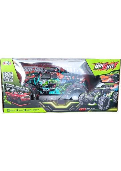 Duman Çıkaran 2.4 Ghz 4x4 Uzaktan Kumandalı Canavar Araba RQ3040-3039