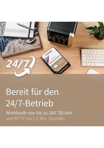 10TB N300 Nas Internal HDD - 3.5 Inç Sata-3 512MB Cache 6gb/sn 7200RPM Dahili Sabit Sürücü 7/24 Nas Ünitesi Sunucu ve Güvenlik Diski (MN10ADA10TS) modelleri