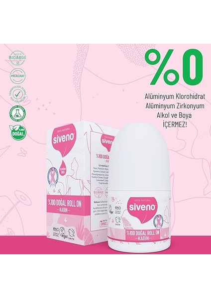 Doğal 50 ml Kadın Roll-On fırsatları